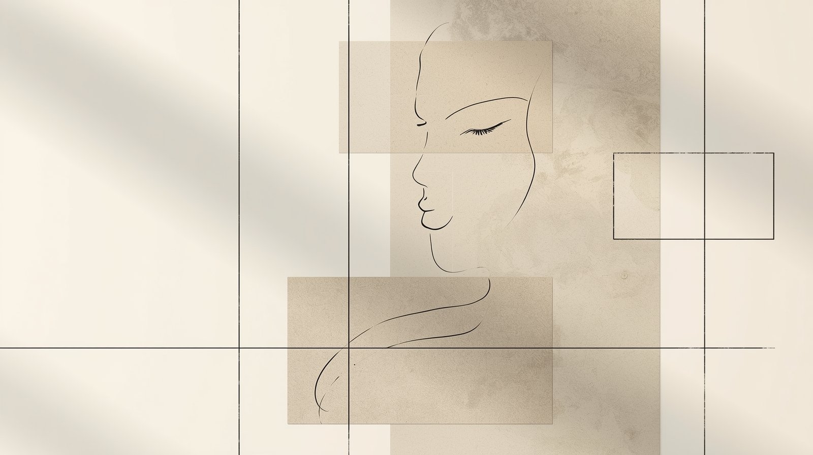 Minimalist Continuous-Line Female Portrait – Luxury Scandinavian Modernist Masterpiece - Image 2