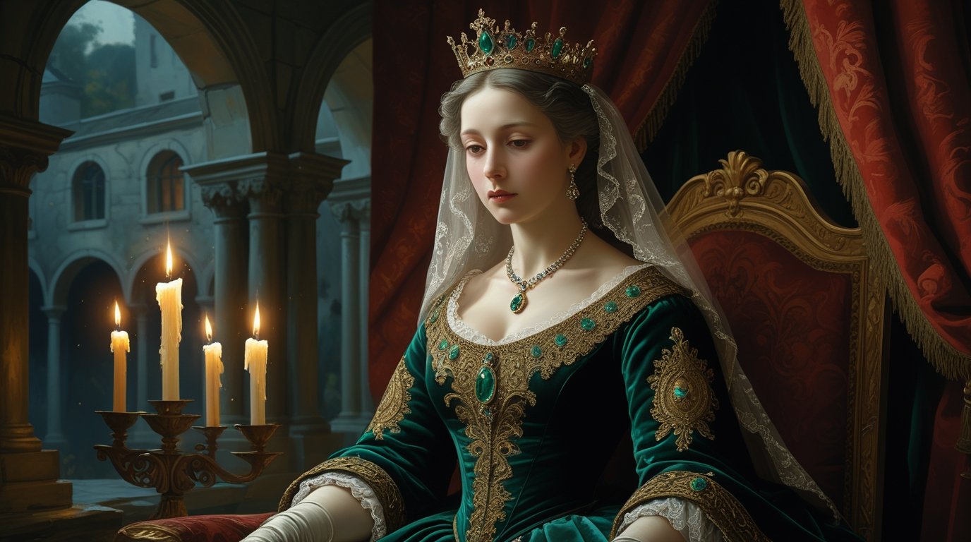Digital Painting of a Forgotten European Empress from the 1700s - Image 3