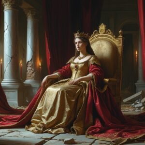 Last Queen of a Fallen Empire Digital Painting