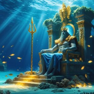 Lost underwater city of Atlantis