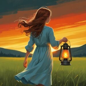 Digital Painting of a Young Girl