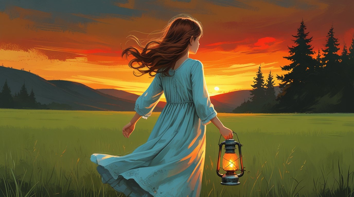 Digital Painting of a Young Girl - Image 2